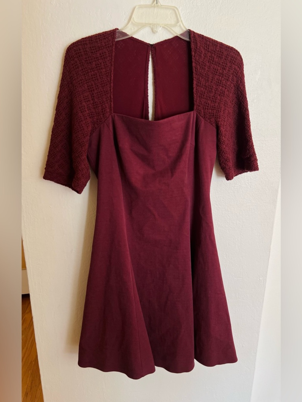 Anthropologie Gracie Dress by Moulinette Soeurs in Maroon